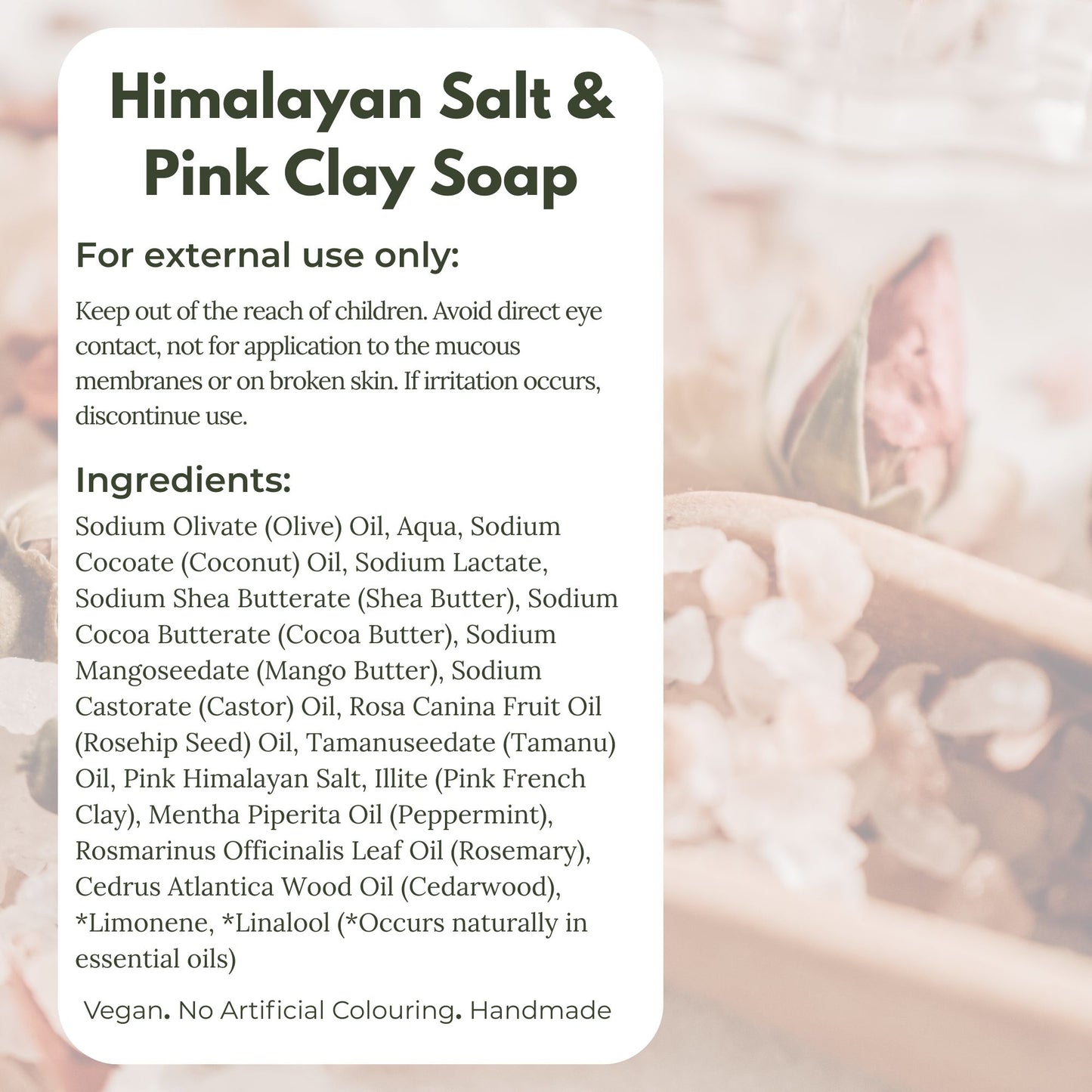 Mini Himalayan Salt and Clay Soap Bar Gift Set