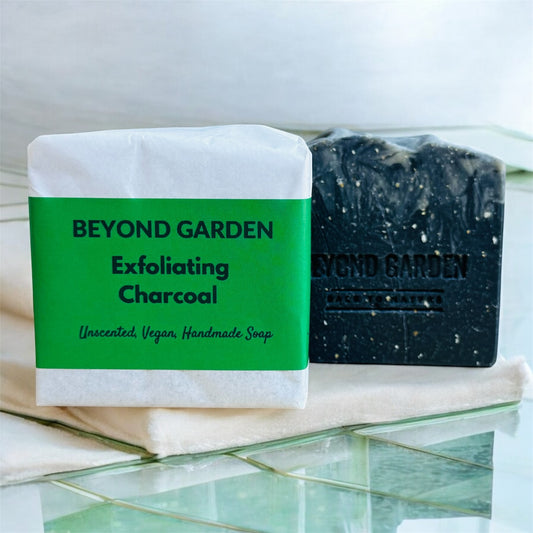 Exfoliating Activated Charcoal & Bentonite Clay Face and Body Soap