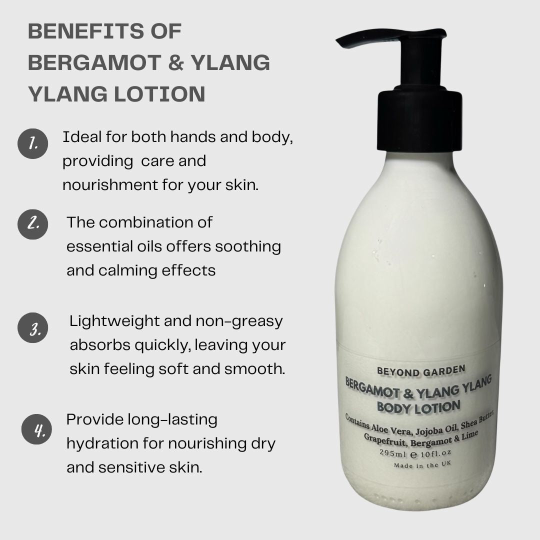 Bergamot and Ylang Ylang Hand and Body Lotion with Vitamin E