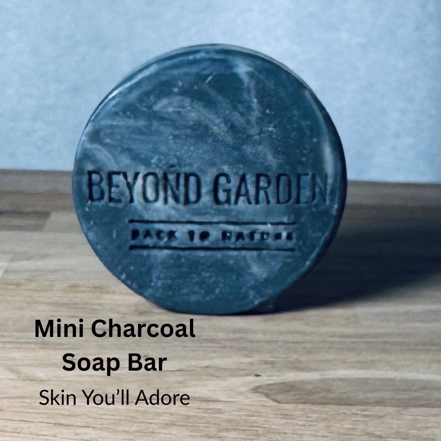 6 Natural Charcoal and Clay Soap, Unscented, No Artificial Colouring (30g each)